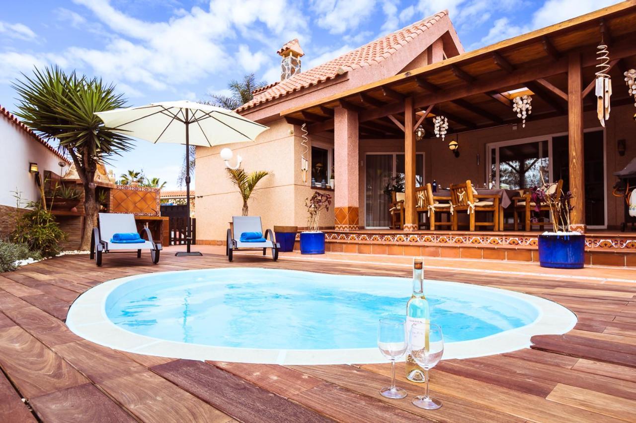 Villa Hibiscus Centrum Corralejo Beach Private Pool Family Dış mekan fotoğraf