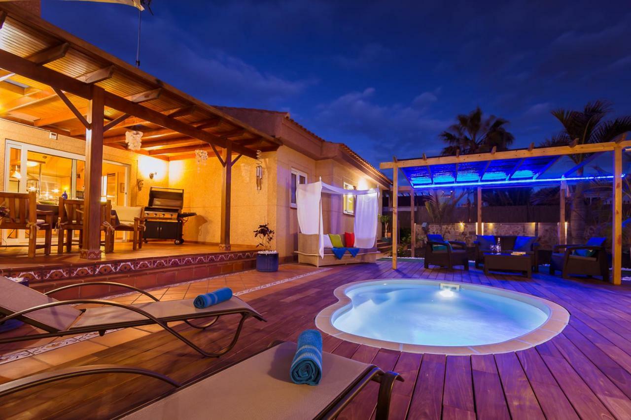 Villa Hibiscus Centrum Corralejo Beach Private Pool Family Dış mekan fotoğraf