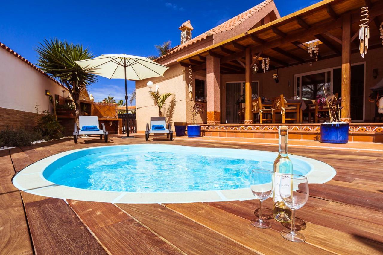 Villa Hibiscus Centrum Corralejo Beach Private Pool Family Dış mekan fotoğraf