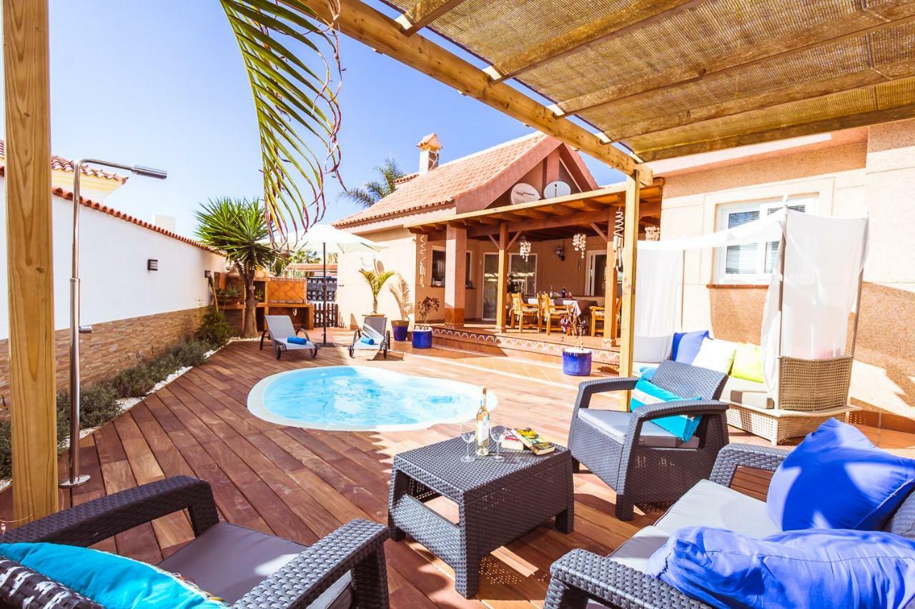 Villa Hibiscus Centrum Corralejo Beach Private Pool Family Dış mekan fotoğraf